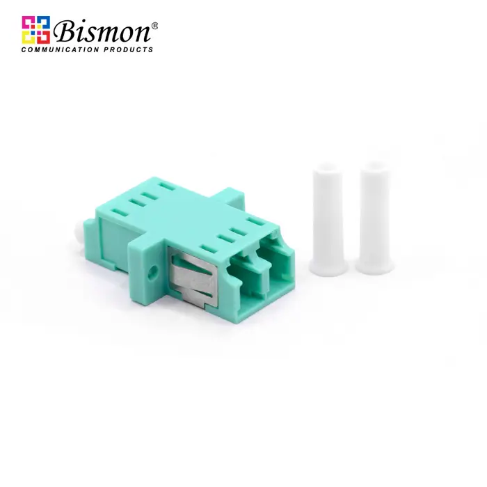 LC-Adapter-Duplex-Multi-mode-OM3-XG-With-Flange